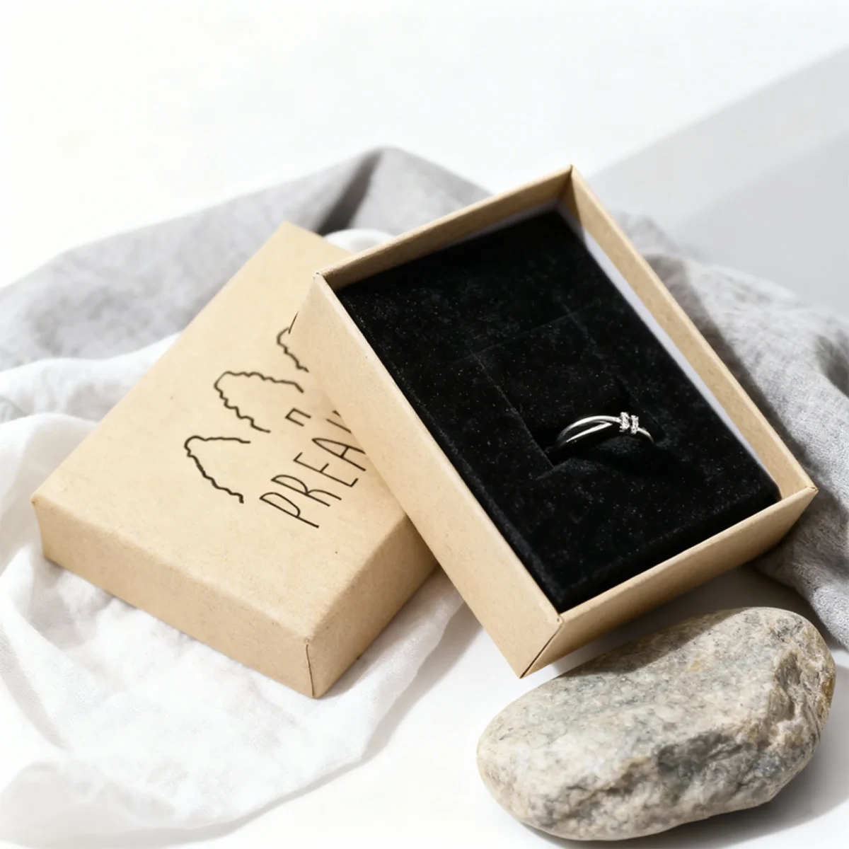 Kraft Jewelry Boxes