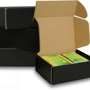 Custom Black Shipping Boxes