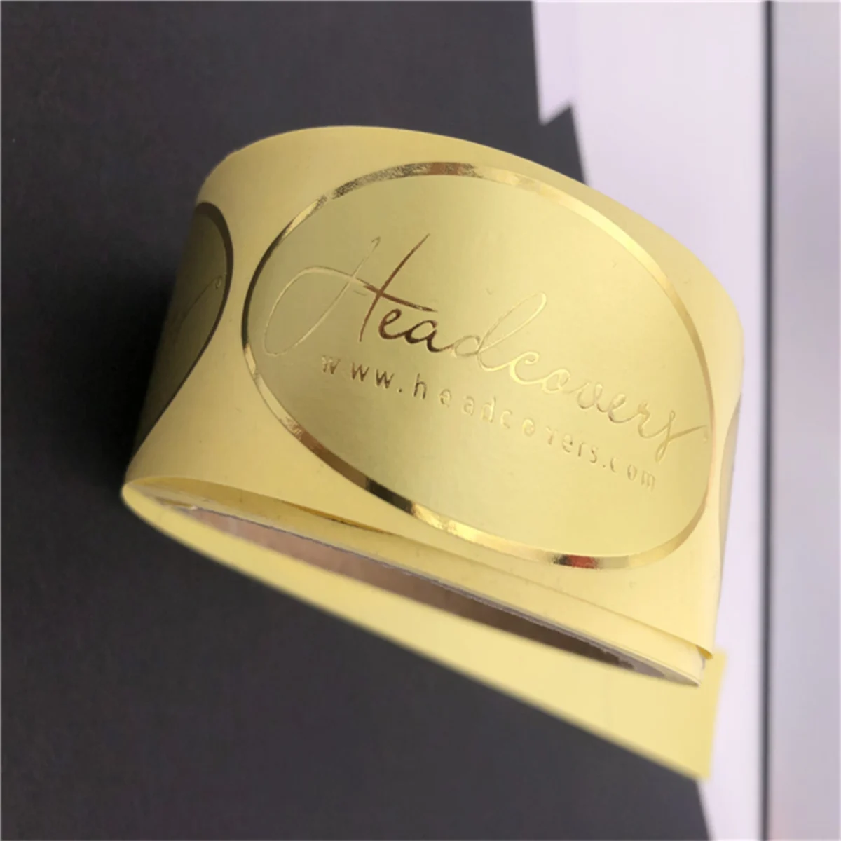 Gold Foil Labels - BoxPrintify