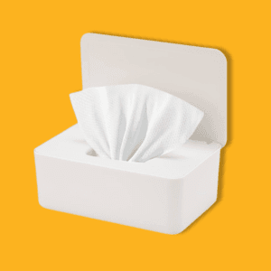 White Tissue Boxes