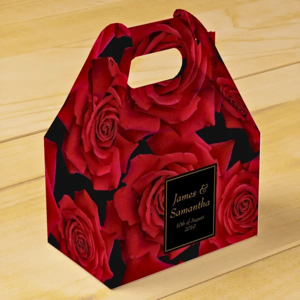 Custom Vintage Botanicals Gable Boxes
