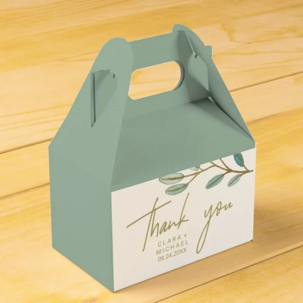 Vintage Botanicals Gable Boxes